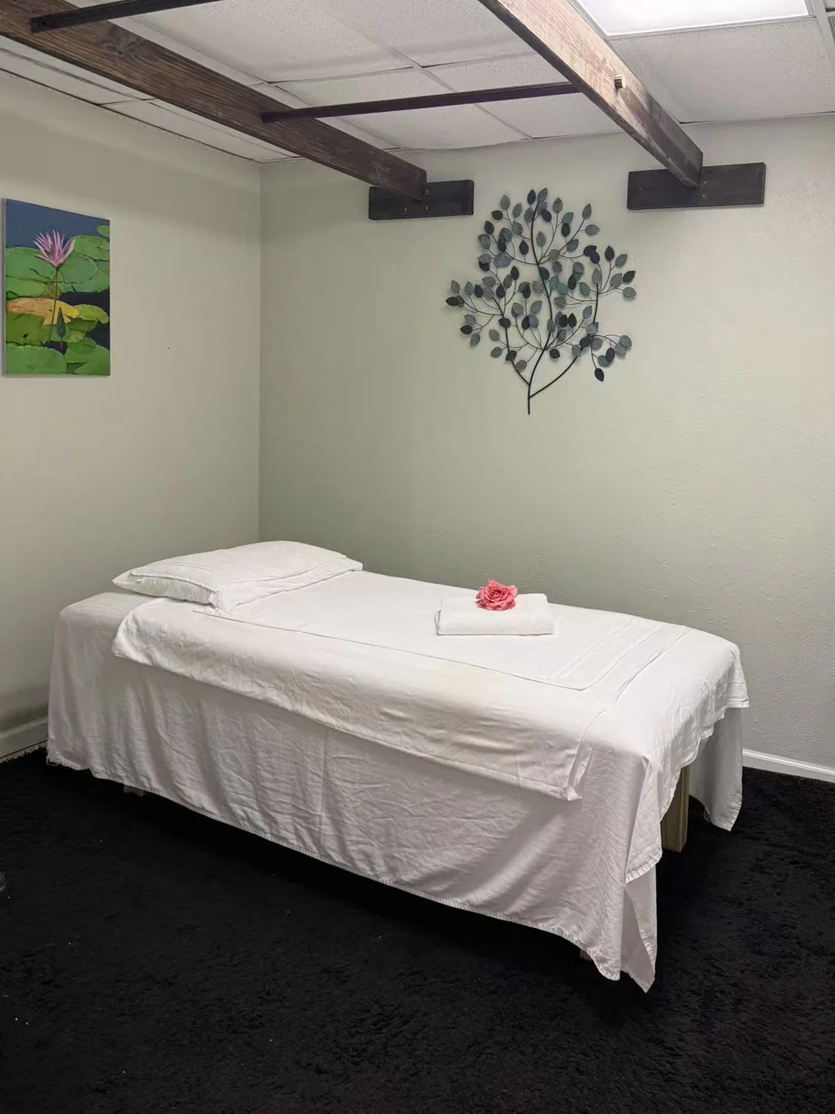 MC Spa Massage Friendswood actual treatment room